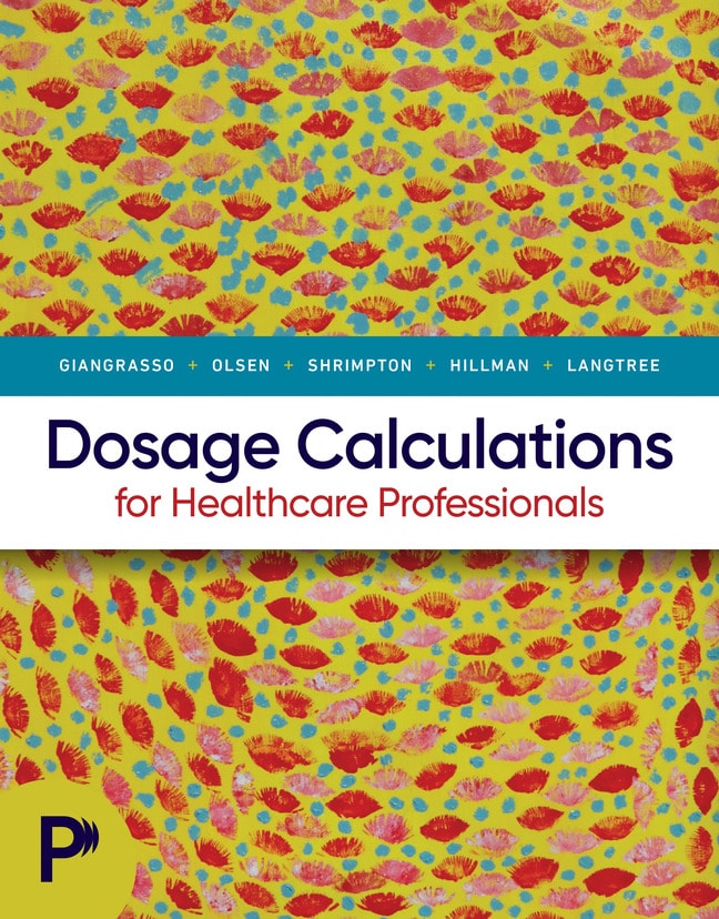 Book cover of Dosage Calculations for Healthcare Professionals