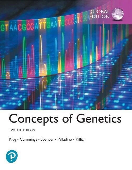 Cover of Concepts of Genetics