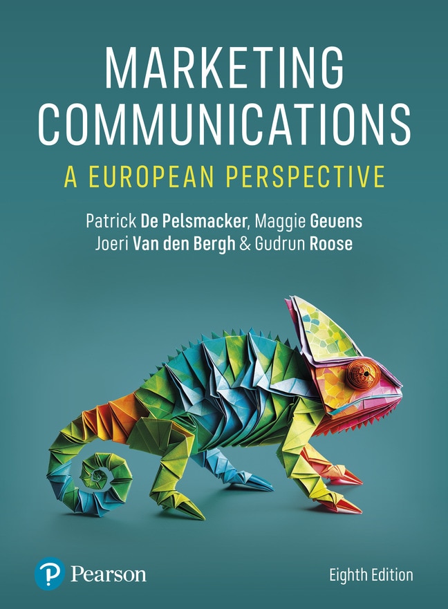 Book cover of Marketing Communications: A European Perspective, 8th edition