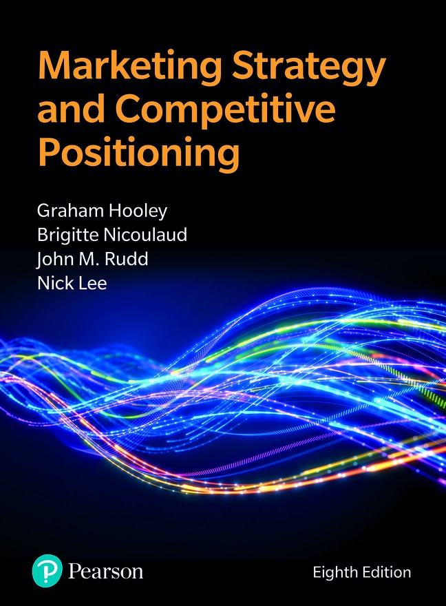 Book cover of Marketing Strategy and Competitive Positioning, 8th edition