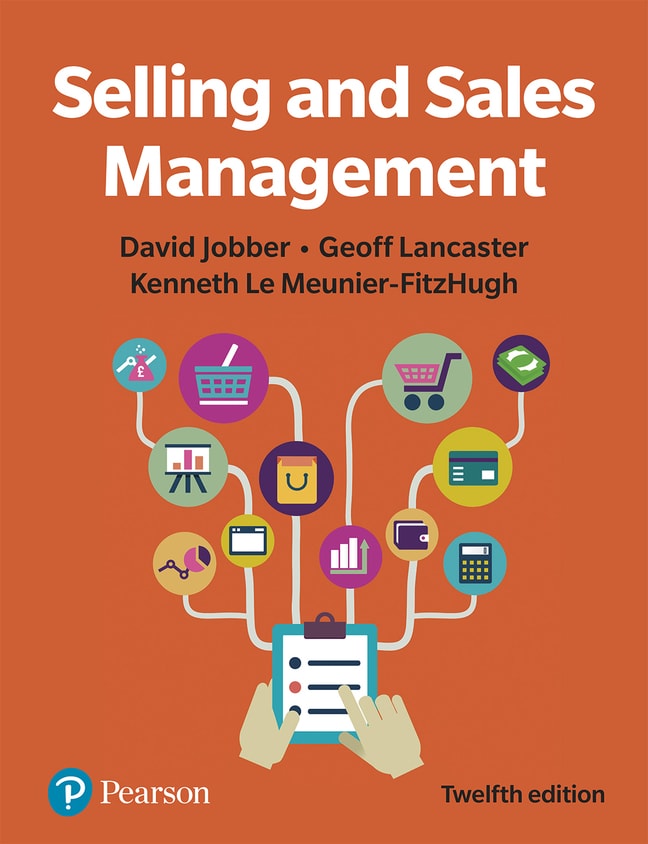 Book cover of Selling and Sales Management, 12th edition